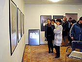 Pipravovan expozice v Dom esk fotografie byly v centru pozornosti novin, foto: Lubor Mrzek