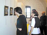 Galerie esk kultury v Mselnici, zahjen novho ronku vstav Agentury eskho keramickho designu. 1.5.2001, foto: Lubor Mrzek