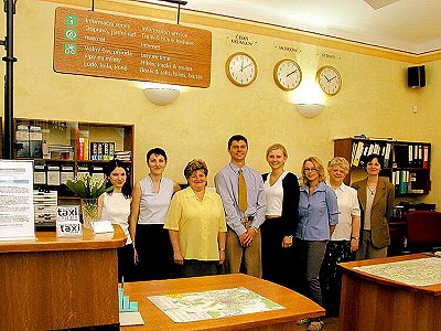 Pracovn tm eskokrumlovskho Infocentra