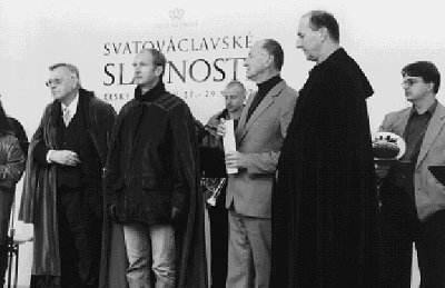 Ze setkání partnerských měst - Svatováclavské slavnosti 2002
