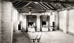 Vro 15. 3. 1939, krematorium v ciheln u dolu Richard, historick foto