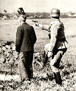 Vro 15. 3. 1939, zloiny nacist, historick foto