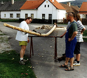 Holubov 2003, stavba mjky
