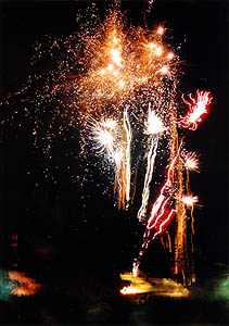 Kemesk veletrh 2003, zvren ohostroj