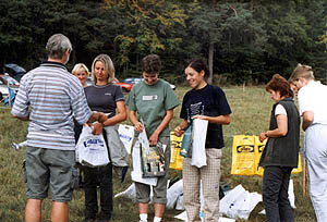 Keme 2003, 26. ronk orientanho bhu o TT PODKLET, nejlep eny - Marie Dulovcov, Martina Teringlov, rka Soudkov