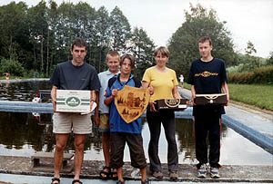 Keme 2004, 27. ronk orientanho bhu o tt Podklet, Kemet s vtznou trofej