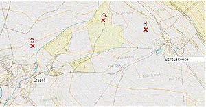 Keme 2006, pedstavujeme osady - Vinn a Bohoukovice, mapa