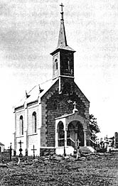 Keme - kaple sv. Vorily v roce 1906
