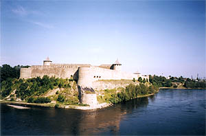 Estonsko - hranin pevnost Narva