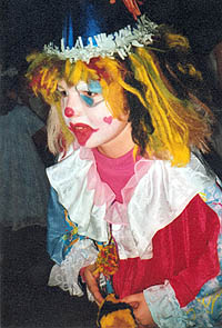 Dtsk karneval 2000 - klaun, Brloh