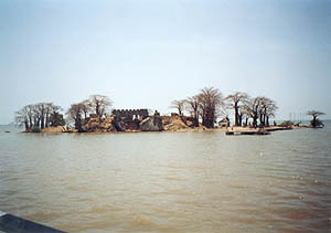 Gambie - Ostrov Fort James Island