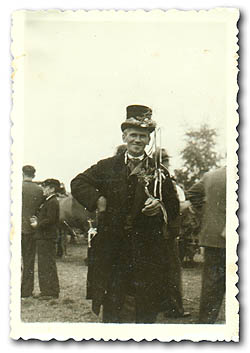 Selsk svatba - druba, historick foto