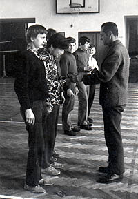 Keme - p.u.Ji Pokorn pedv svm km Tyrv odznak zdatnosti, historick foto