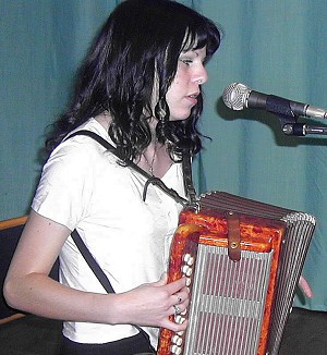 Elika Podrov z Kjova, vnuka Frantika Podra, foto: Jan Latovika