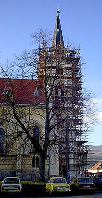 Keme - kostel sv. Michaela, oprava 2001-2002