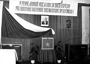 eln stna volebn mstnosti, Keme 1976, historick foto