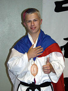 Mistrovstv svta junior - Portoriko, juniorsk reprezentant v Taekwon-do, Duan Cba ze Keme
