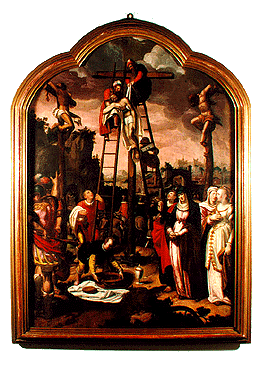 Český Krumlov - Snímání z kříže, kolem roku 1600, sbírkový fond Okresního vlastivědného muzea v Českém Krumlově