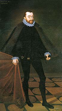 Petr Vok z Romberka, portrt v ivotn velikosti