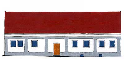 Latrn p. 84, barokn fze na zklad sondnch nlez , zdroj: Arteco B.M. s.r.o., autor: J.Bloch, J. Novotn, P. Lengl, 2002
