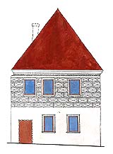 Soukenick . p. 44, vchodn prel, barokn fze na zklad sondnch nlez, zdroj: Arteco B. M. s.r.o., autor: J. Bloch, J. Novotn, P. Lengl, 2002