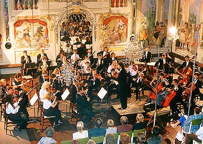 Internationales Musikfestival, Konzert im Maskensaal des Schlosses esk Krumlov