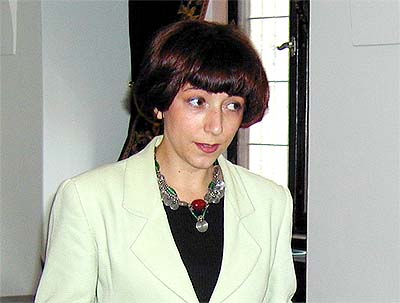 První tajemnice velvyslanectví Francouzské republiky - paní Caroline Vinot