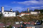 Hrad Romberk nad Vltavou, Horn a Doln hrad