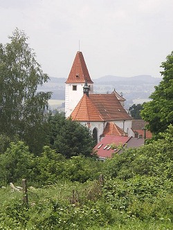 Blansko, kostel sv. Ji, celkov pohled, foto: Lubor Mrzek