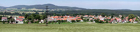 Panoramenansicht von Holubov, Foto: Jan K