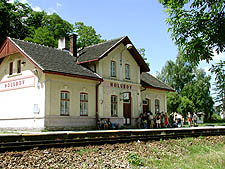 Holubov - Eisenbahnstation, Foto: Jan K