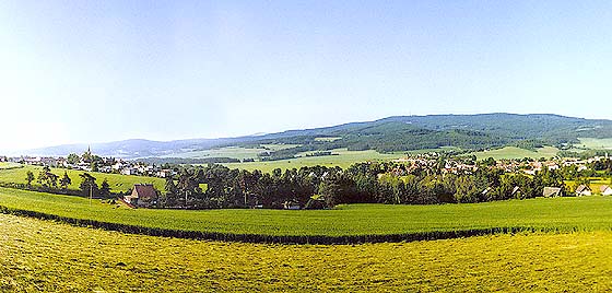 Ansicht des Panoramas von Blansk les (Blansker Wald) von Keme