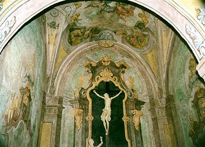 Karel Hrube, restored Chapel of the Resurrection in Church of St. Vitus in esk Krumlov