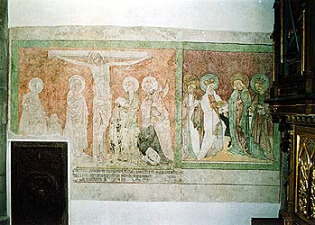 Karel Hrube, restored Gothic frescos in Church of St. Vitus in esk Krumlov
