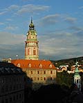 Zmeck ve v eskm Krumlov, podveern atmosfra , foto: Lubor Mrzek
