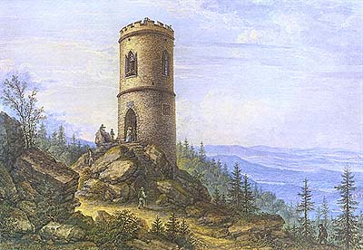 Vyhldkov v na Kleti, Ferdinand Runk, po roce 1825